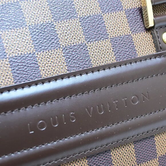 LOUIS VUITTON Nolita Hand Bag Damier Ebene Leather Brown France N41455 45FA611 - Picture 9 of 15